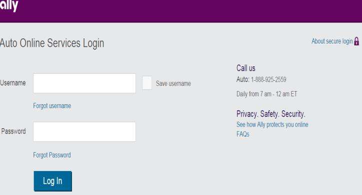 Ally Auto Loan Log In UnderstandLoans