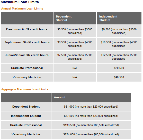 What Is The Max Student Loan Amount UnderstandLoans